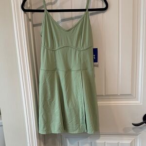 JoyLab Light Green Mini Dress